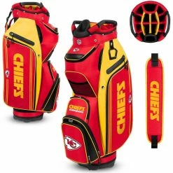 Team Effort NFL Bucket III Cooler Cart Bag -Golf Balls Sales team effort nfl bucket 3 cooler cart bag kansas city chiefs itempicture