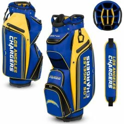Team Effort NFL Bucket III Cooler Cart Bag -Golf Balls Sales team effort nfl bucket 3 cooler cart bag los angeles chargers itempicture