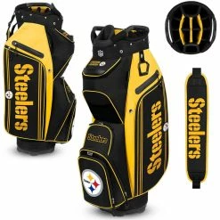 Team Effort NFL Bucket III Cooler Cart Bag -Golf Balls Sales team effort nfl bucket 3 cooler cart bag pittsburgh steelers itempicture