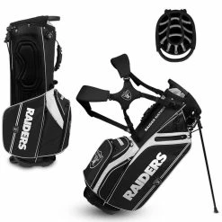 Team Effort NFL Caddie Carry Hybrid Bag -Golf Balls Sales team effort nfl caddie carry hybrid bag las vegas raiders itempicture