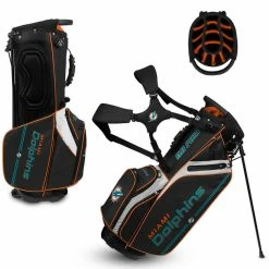 Team Effort NFL Caddie Carry Hybrid Bag -Golf Balls Sales team effort nfl caddie carry hybrid bag miami dolphins itempicture