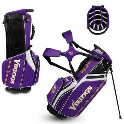 Team Effort NFL Caddie Carry Hybrid Bag -Golf Balls Sales team effort nfl caddie carry hybrid bag minnesota vikings itempicture