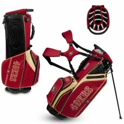 Team Effort NFL Caddie Carry Hybrid Bag -Golf Balls Sales team effort nfl caddie carry hybrid bag san francisco 49ers itempicture