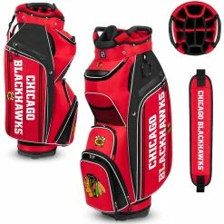 Team Effort NHL Bucket III Cooler Cart Bag -Golf Balls Sales team effort nhl bucket 3 cooler cart bag chicago blackhawks itempicture