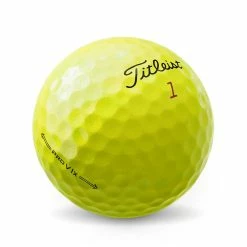 Titleist 2022 Pro V1x Yellow Golf Balls -Golf Balls Sales titleist 2021 pro v1x yellow golf balls ball hero itempicture
