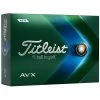 Titleist AVX Personalized Golf Balls -Golf Balls Sales titleist 2022 avx white golf balls packaging itempicture 2