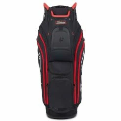 Titleist Cart 15 Cart Bag -Golf Balls Sales titleist 2022 cart 15 cart bag black black red back itempicture 1