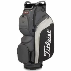 Titleist 2022 Cart 15 Cart Bag 10 Titleist 2022 Cart 15 Cart Bag -Golf Balls Sales titleist 2022 cart 15 cart bag charcoal black grey itempicture