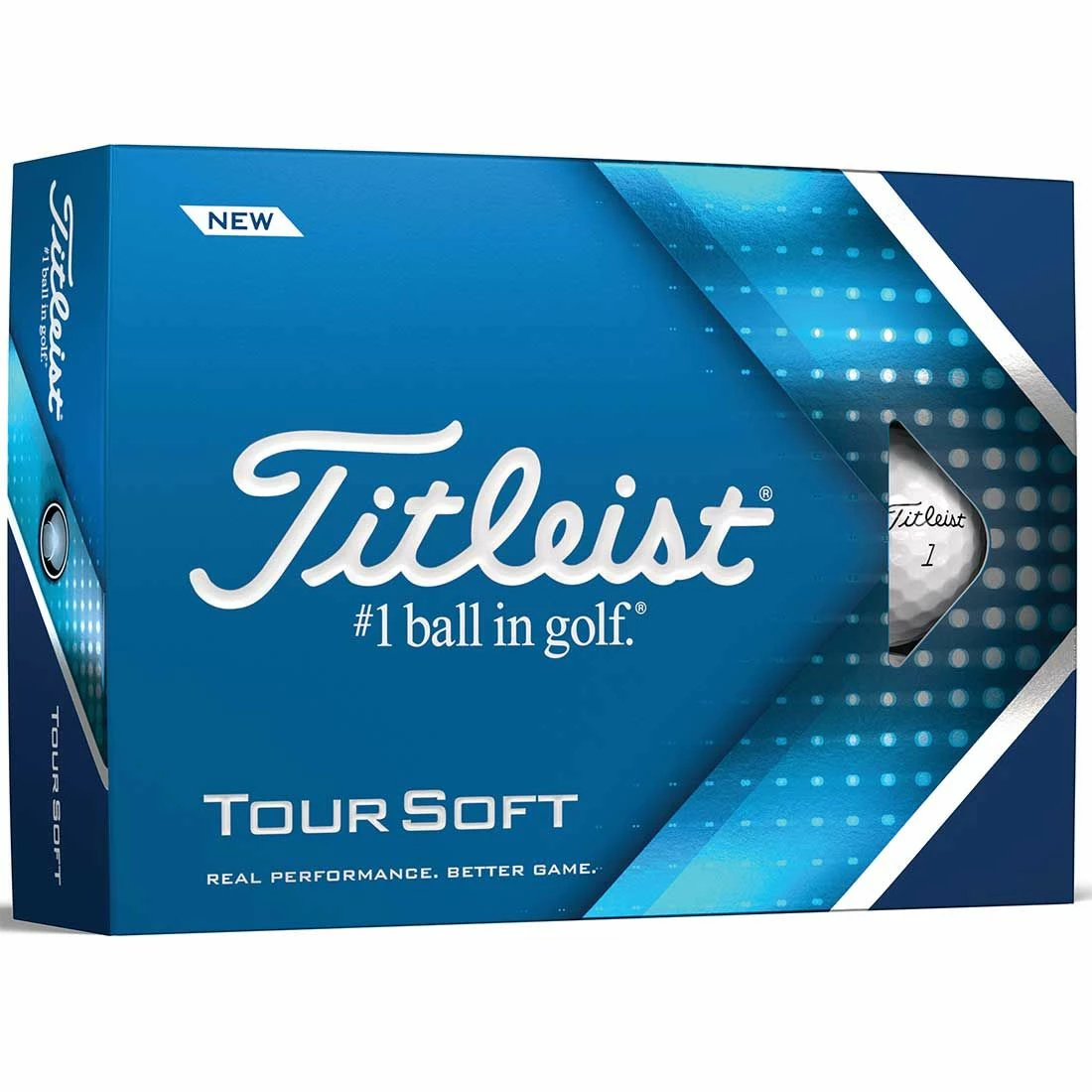 Titleist Tour Soft White Golf Balls 3 Titleist Tour Soft White Golf Balls