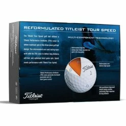 Titleist Tour Speed White Golf Balls -Golf Balls Sales titleist 2022 tour speed white golf balls back itempicture 1