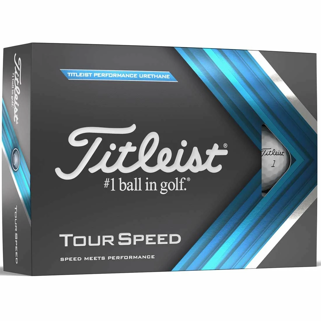 Titleist Tour Speed White Personalized Golf Balls 3 Titleist Tour Speed White Personalized Golf Balls