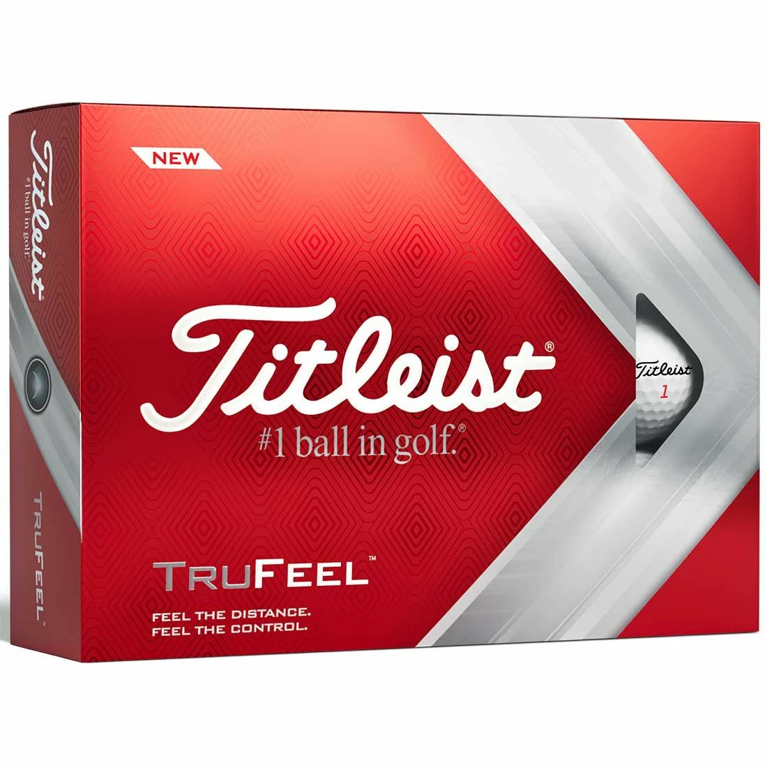 Titleist TruFeel White Golf Balls 3 Titleist TruFeel White Golf Balls