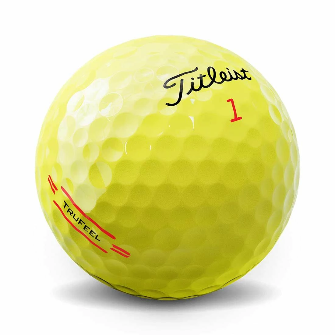 Titleist TruFeel Yellow Personalized Golf Balls 4 Titleist TruFeel Yellow Personalized Golf Balls - Image 2