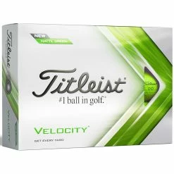 Titleist Velocity Matte Green Golf Balls
