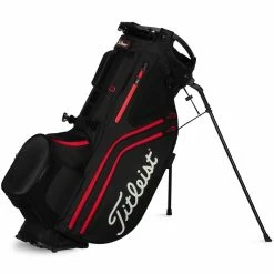 Titleist Hybrid 14 Stand Bag -Golf Balls Sales titleist 2023 hybrid 14 stand bag black black red itempicture