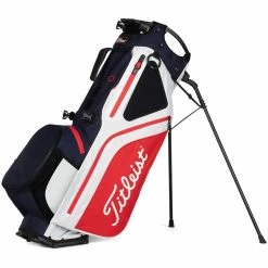 Titleist Hybrid 5 Stand Bag -Golf Balls Sales titleist 2023 hybrid 5 stand bag navy white red hero itempicture