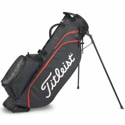 Titleist Players 4 Stand Bag -Golf Balls Sales titleist 2023 players 4 stand bag black black red itempciture
