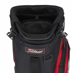 Titleist Players 4 Stand Bag -Golf Balls Sales titleist 2023 players 4 stand bag black black red top itempicture