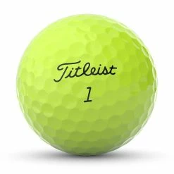 Titleist Pro V1 Yellow Custom Number Golf Balls 13 Titleist Pro V1 Yellow Custom Number Golf Balls -Golf Balls Sales titleist 2023 pro v1 yellow golf balls front stamp itempicture
