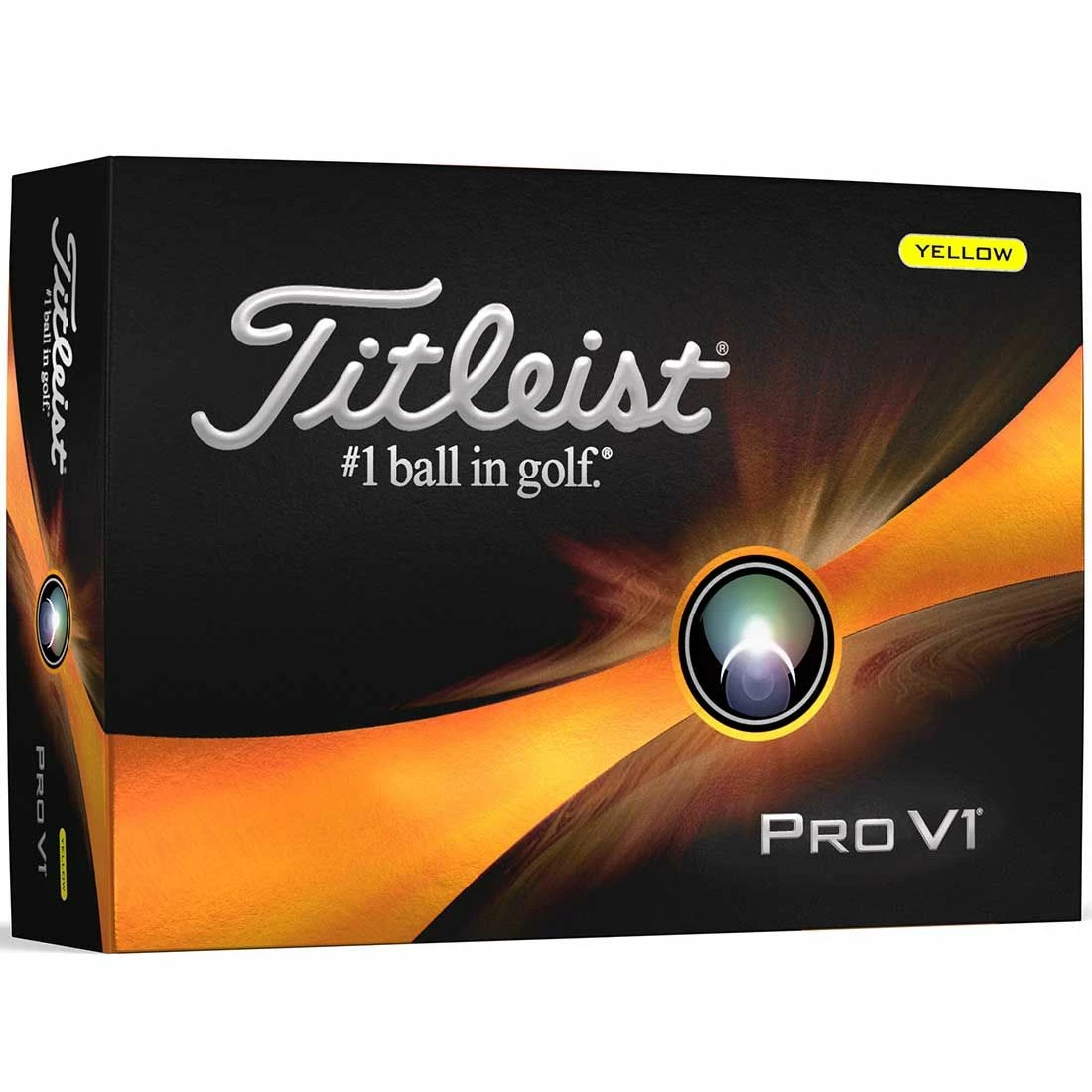 Titleist Pro V1 Yellow Custom Number Golf Balls 3 Titleist Pro V1 Yellow Custom Number Golf Balls
