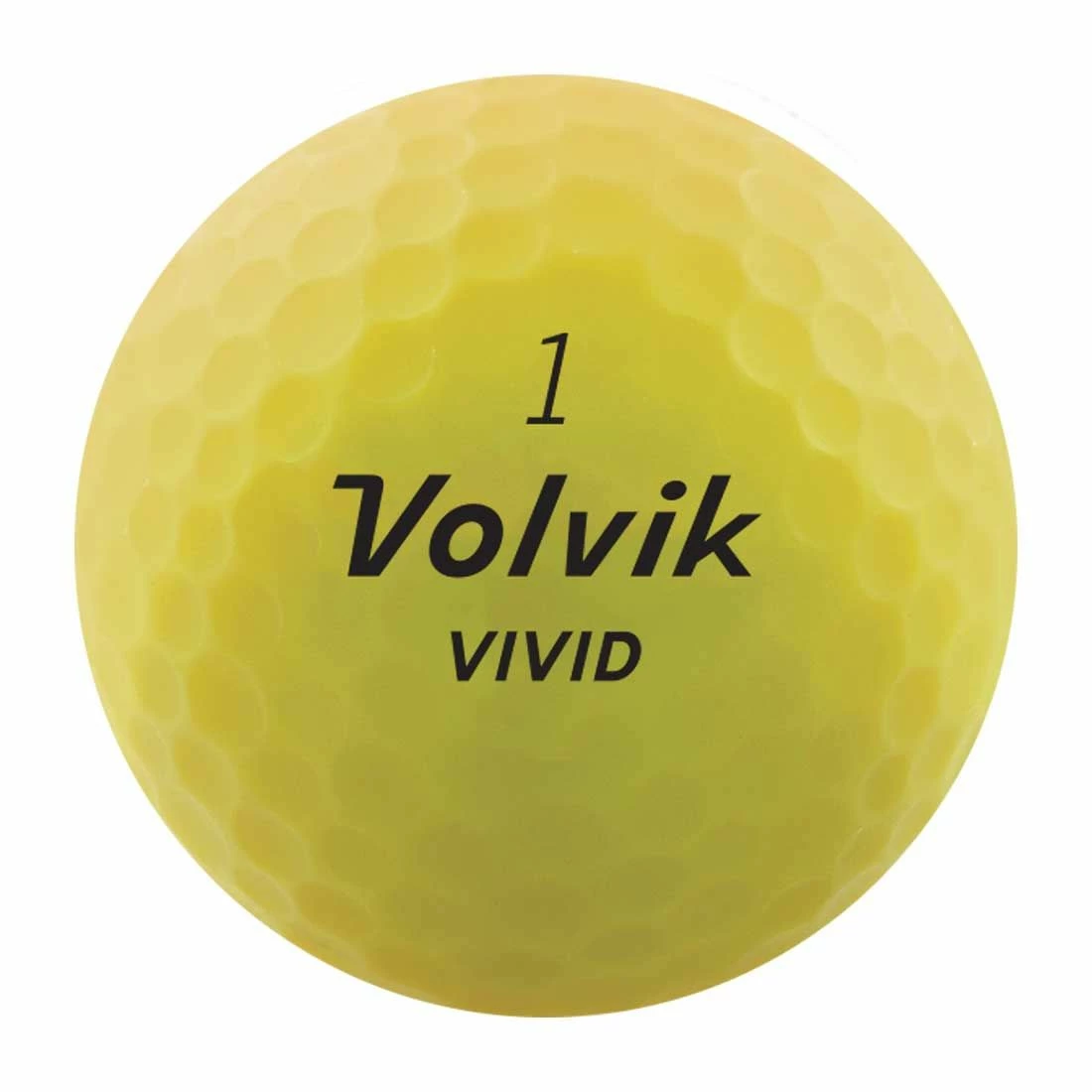 Volvik Vivid Yellow Golf Balls 4 Volvik Vivid Yellow Golf Balls - Image 2