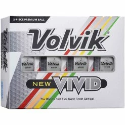 Volvik Vivid White Golf Balls