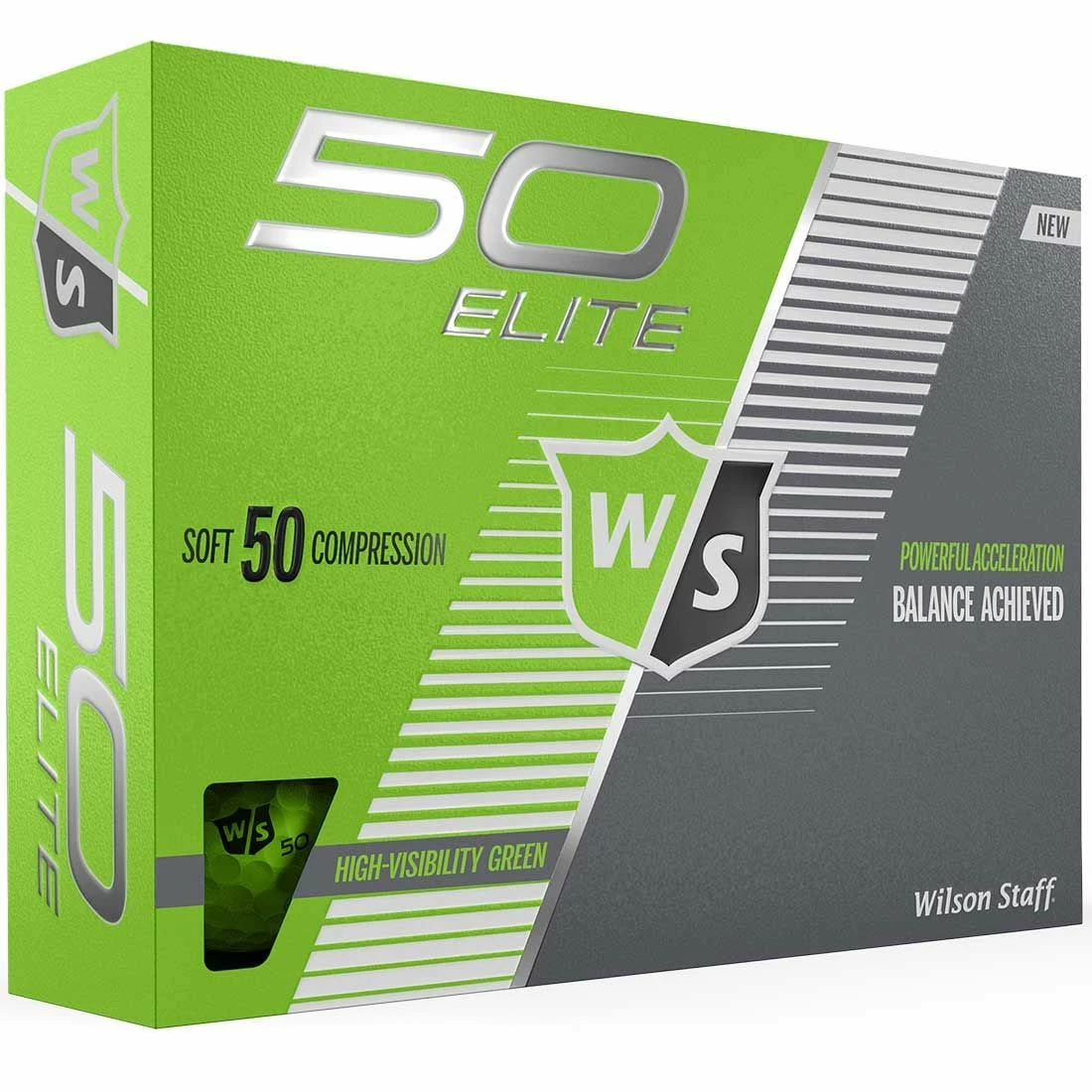 Wilson Staff 50 Elite Green Golf Balls 3 Wilson Staff 50 Elite Green Golf Balls