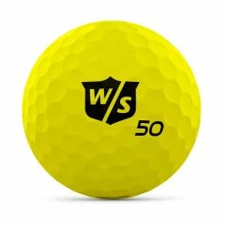 Wilson Staff 50 Elite Yellow Golf Balls 5 Wilson Staff 50 Elite Yellow Golf Balls -Golf Balls Sales wilson staff 50 elite yellow golf balls ball itempicture